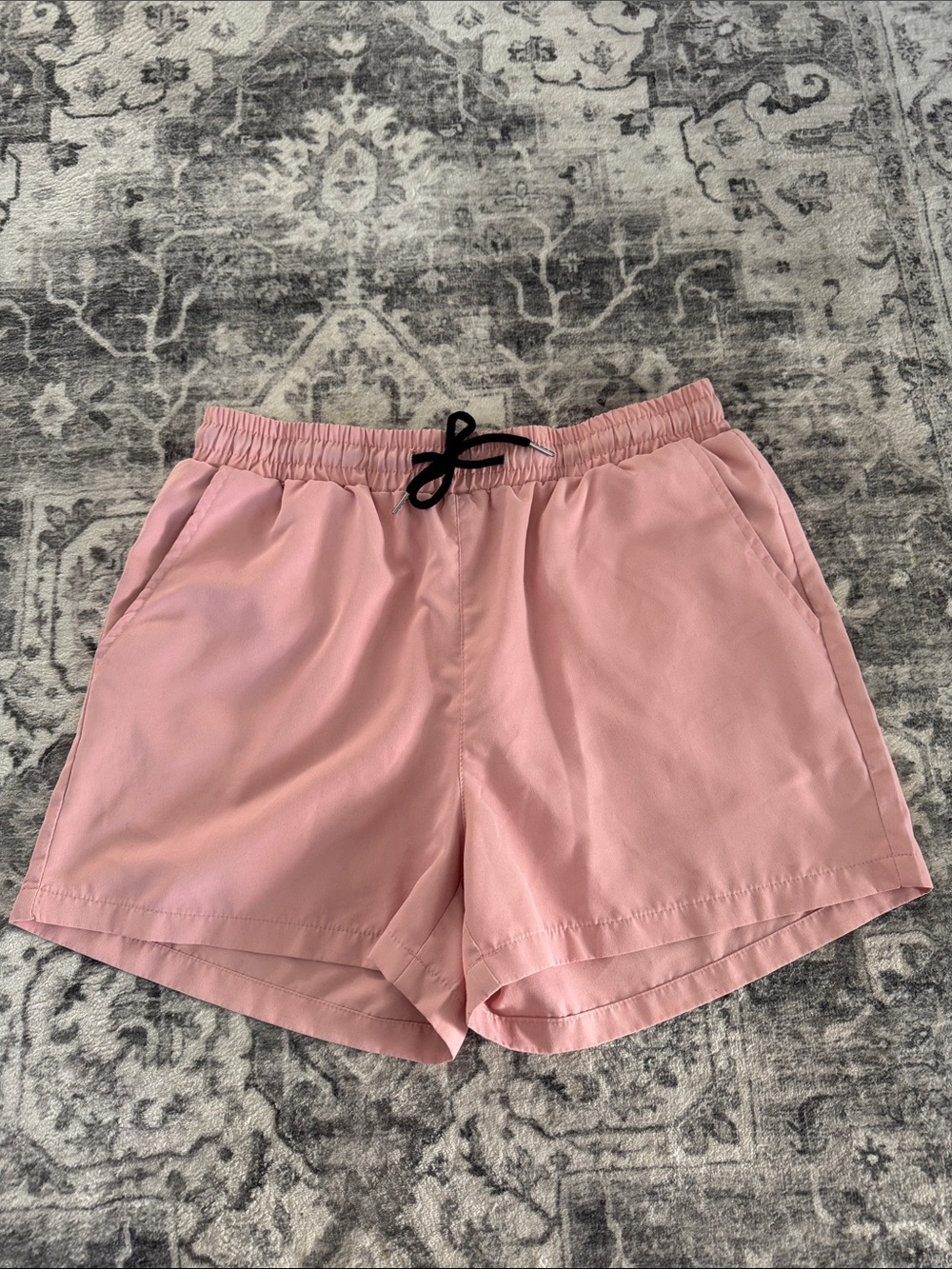 SHEIN Pink Men's Hybrid Drawstring Shorts